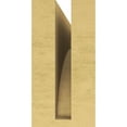 thumbnail image 4 of 4"W x 12"D x 8"H Classic Rockford Rough Cedar Woodgrain TimberThane Corbel, Primed Tan, 4 of 6