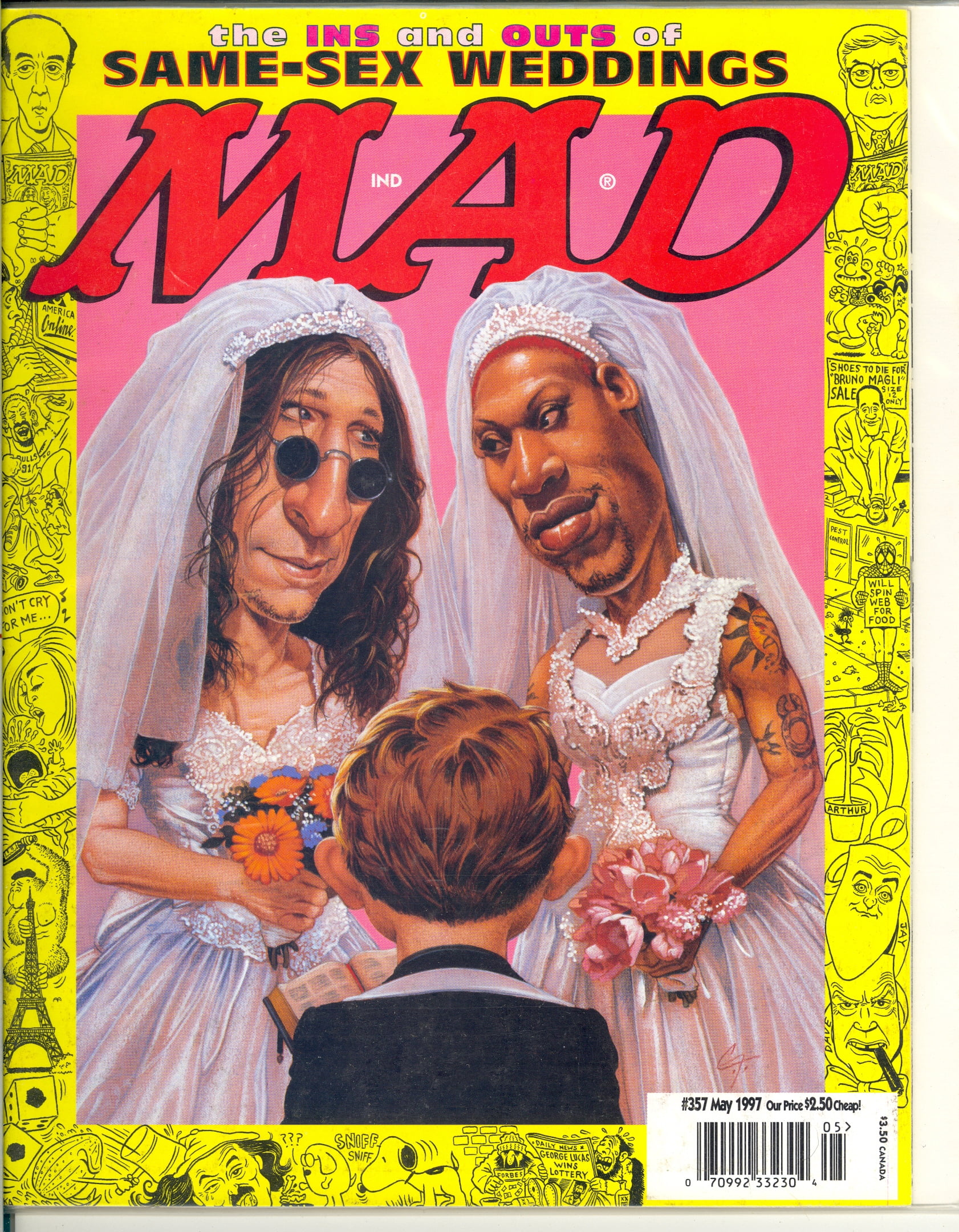 Cover of Mad Magazine #357