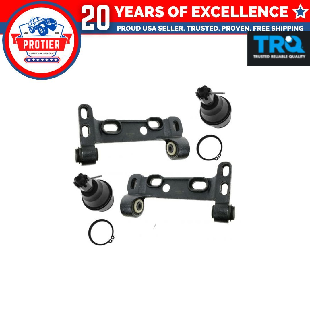 TRQ Suspension Kit Front Lower Control Arm Bracket Ball Joints for GM