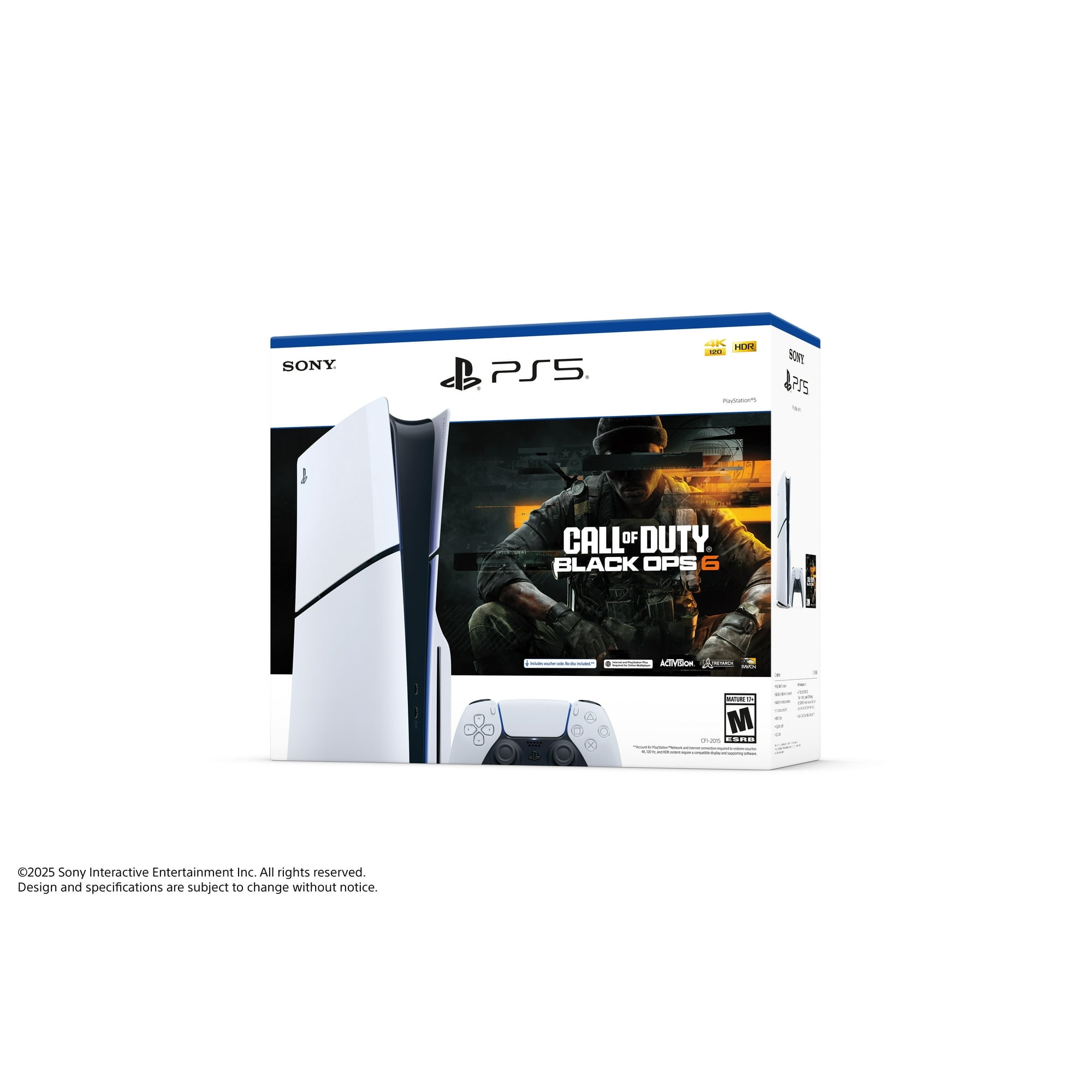 New TTrade PS_5 Slim Disc Edition + Call of Duty: Black Ops 6 – Sony PlayStation_5 Bundle with Game Included