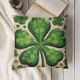 thumbnail image 3 of SHANXI St Patricks Day Throw Pillow Cover, Decoration for Sofa Couch 12x12in, 3 of 5