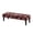 Burgundy-toned Vintage Floral, variant on CHAQLIN Floral Anti-Stain Bench Covers, Stain Resistant Polyester Spandex Dining Room Bench Slipcover for Hotel Living Room
