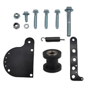 NFTIGB Spring Loaded Chain Tensioner Kit Metal Pulley Chain Adjuster Compatible with 49CC 66CC 80CC Engine Motorized Bike, Adjustable Heavy Duty Replacement Parts, Black