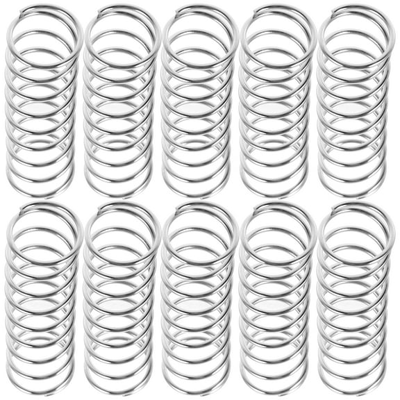 WRITWAA 20Pcs Replacement Compression Springs for Garden Pruner Tools Silver Steel