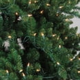 thumbnail image 3 of Northlight 7.5' Prelit Artificial Christmas Tree Medium Eden Spruce - Clear Lights, 3 of 4