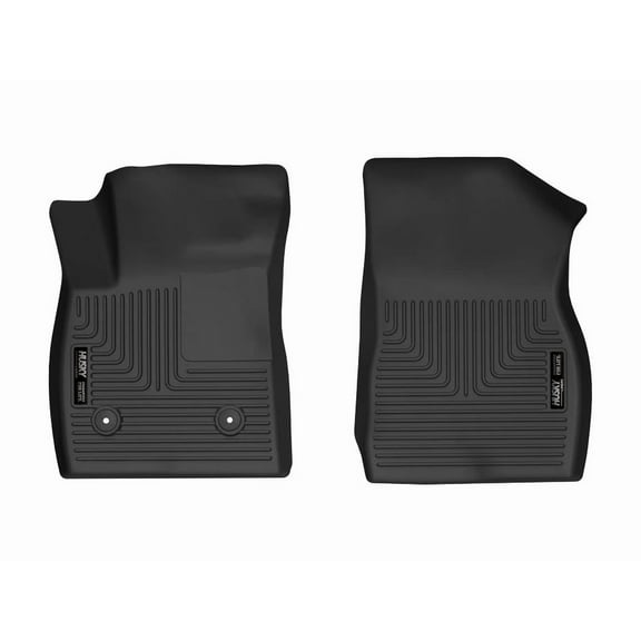 Husky Liners 55601 X-Act Contour Front Floor Liners Fits 2020-2025 Buick Encore GX & Chevy Trailblazer AWD & FWD 2 Pc Black