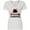 AA-White, variant on Inktastic Little Ladybug with Flowers Women's V-Neck T-Shirt