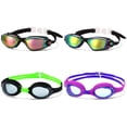 thumbnail image 1 of Gafas de Natación Romoc 4 Pack para Niños con Protección UV y Antivaho, 1 of 6
