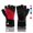 Red, variant on RIMSports Premium Leather Weight Lifting Gloves with Wrist Support for Supreme Protection and Thumb Protected Workout Gloves for Weightlifting, Pullups & Deadlift