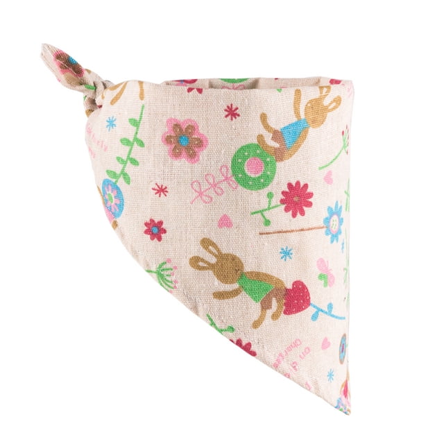 Greeniant Portable Pets Slobber Triangular Tie Algodón Lavable Bufanda Decoración Pañuelo Toalla Regalo de vacaciones Babero para exteriores Ropa para mascotas Tipo 2 Greeniant PT003857-02