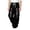 Black, variant on Y2k Baggy Sweatpants Boy and Girls Gothic Graphic Elastic Waist Wide Leg Track Pants Drawstring Athletic Joggers with Pockets