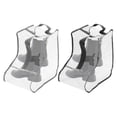 thumbnail image 5 of Unique Bargains 1 Pc Ankle Boots Shoes Dust Cover Dustproof Shoes Dust Protection Bag White Gray, 5 of 5