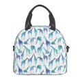thumbnail image 2 of Goofa Cool Giraffe Pattern Lunch Bag ,Insulated Lunch Box, Small Leakproof Cooler Food Lunch Containers Reusable High Capacity Lunch Tote Bags, 2 of 8