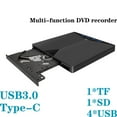thumbnail image 3 of Lecteur DVD Externe Portable Enregistreur CD USB3.0/Type-C, 3 of 8