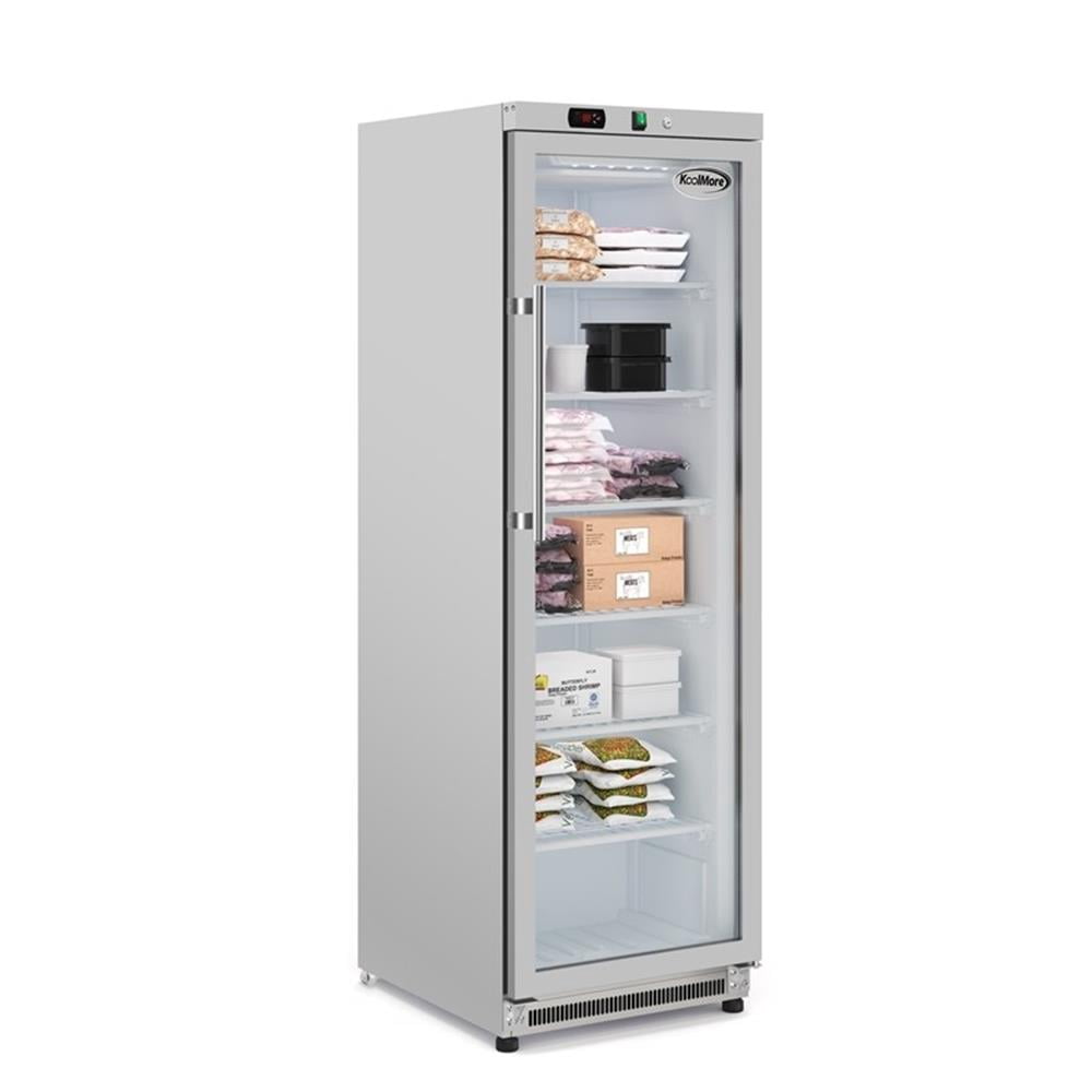 Pemberly Row 12 cu. ft. Commercial Freezer with Glass Door-Manual Defrost