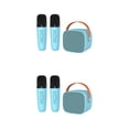 thumbnail image 3 of Sidaley Disfruta del en cualquier lugar con la máquina de inalámbrica YOHIA Karaokes YOHIA con sonido Bluetooth HD azul 2piezas, 3 of 6