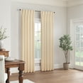 thumbnail image 4 of Waverly Serendipity Pinch Pleat Back Tab Light Filtering Curtain Panel, 25" x 84", 4 of 5