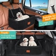 thumbnail image 4 of Asiento de coche para perro NEEZUKAR grande 75x51x51 cm, elevador lavable, 4 of 6