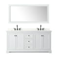 thumbnail image 7 of Wyndham Collection WCV232372DWHGTUS3M70 Avery 72" Free Standing Double Basin Vanity Set -, 7 of 7