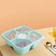 thumbnail image 4 of Recipientes bento de 5 compartimentos para preparar comidas, lonchera reutilizable con tapas herméticas para la escuela, el trabajo y viajes. Aestivo | Verde | AESTIVO, 4 of 7