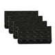 thumbnail image 1 of Extensor de tirantes de sujetador de brassiere Inspire Chic para mujer, 3 filas, 5 ganchos, 4 piezas, negro, 1 of 5