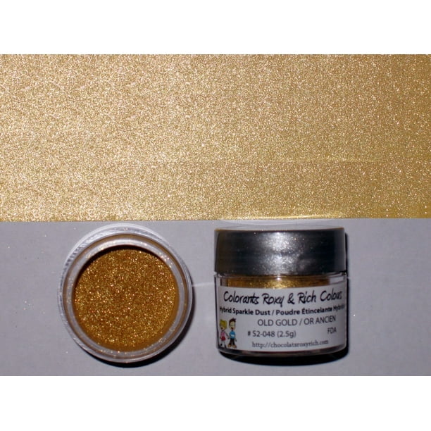 Roxy & Rich Hybrid Sparkle Dust - Old Gold, 25 g