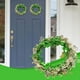 thumbnail image 3 of CaiYueKe St. Patrick's Day Window Clings Decorations, Irish Shamrock Four-Leaf Clover Garland Wreath Stickers, Festive Holiday Party Home Decor, Removable Vinyl Wall Window Decals for Indoor Outdoor, 3 of 6