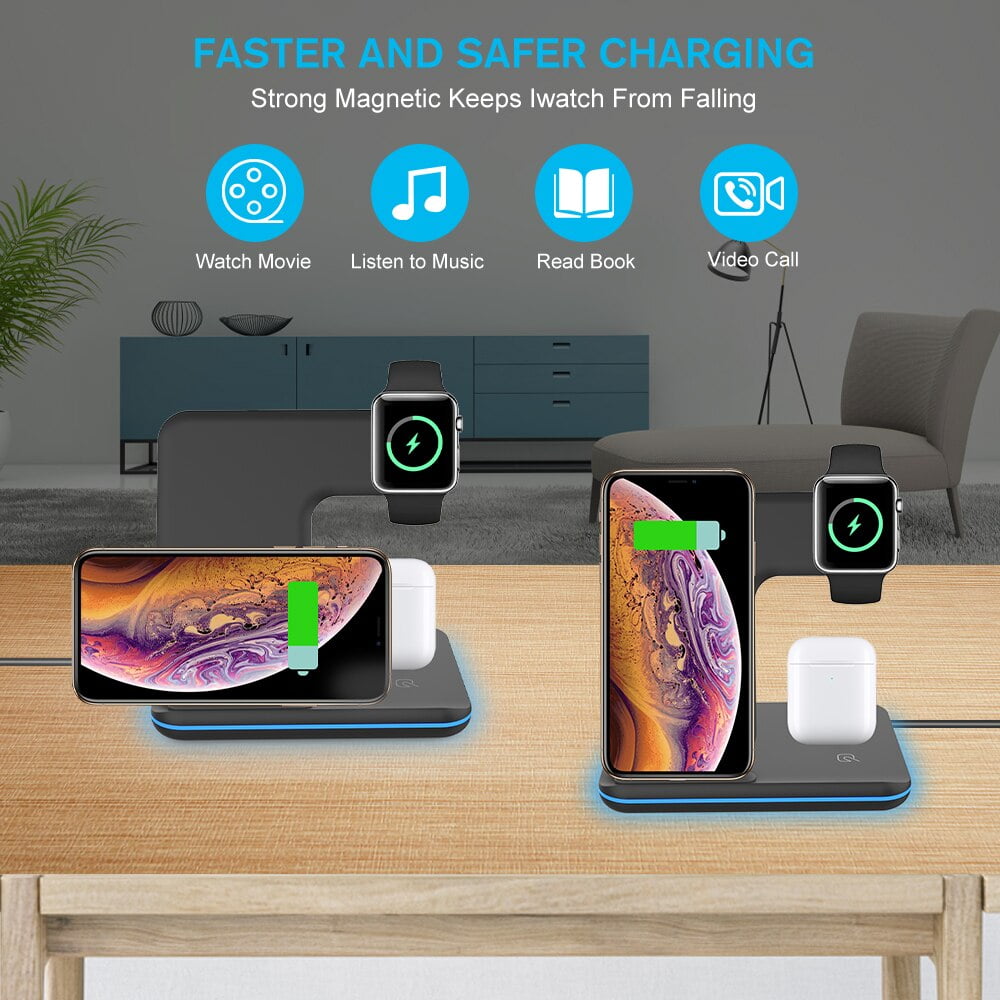 San Diego Padres 3-In-1 Wireless Charger