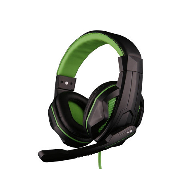 Pro Fortnite Headset with Mic & Volume Control for PC green Walmart