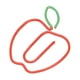 thumbnail image 1 of Clips decorativos, 100 clips de papel lindos, clips de frutas, clips de metal para frutas, elegantes y modernos, 1 of 14