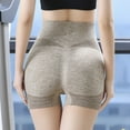 thumbnail image 4 of KDFJPTH Womens Shorts Casual Workout Seamless High Waisted Gym Yoga Pants, 4 of 5