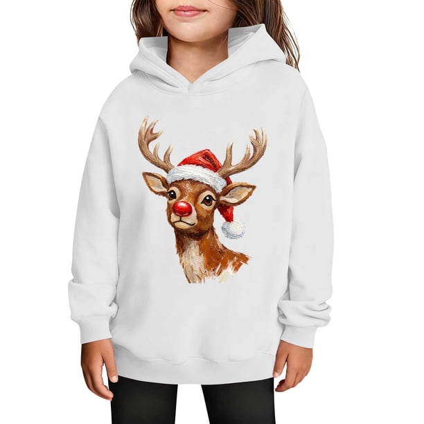 Sudaderas con capucha para niños y niñas, sudaderas casuales de manga larga, lindas sudaderas de gran tamaño con bolsillo de polar, chaquetas para niñas