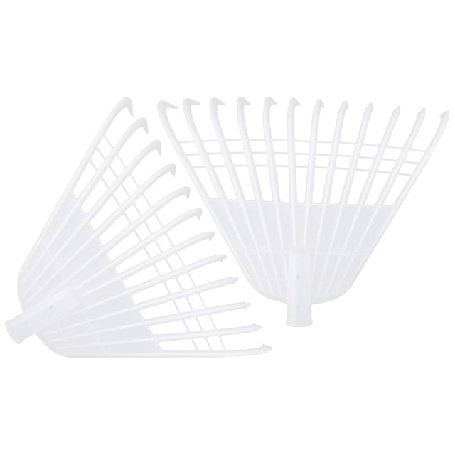 unbranded 2Ud Rastrillos Para Césped Y Hojas Color De Material Plástico Duradero