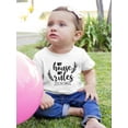thumbnail image 2 of My House My Rules T-Shirt Infant -Smartprints Designs,  6 Months, 2 of 4