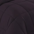 thumbnail image 2 of Supreme 7 Piece Bed-In-A-Bag All Season Solid Comforter & Sheet Set, King, Eggplant, 2 of 5