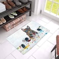 thumbnail image 3 of MKHERT Funny Silly Husky Puppy Dog Doormat Rug Home Decor Floor Mat Bath Mat 23.6x15.7 inch, 3 of 3