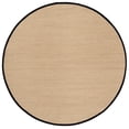 thumbnail image 2 of Safavieh Natural Fiber Jovana Solid Area Rug, Maize/Black, 8' x 8' Round, 2 of 13