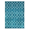 thumbnail image 2 of Luxe Weavers Geometric Turquoise Blue 8x10 Moroccan Trellis Area Rug, 2 of 6
