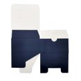 thumbnail image 6 of Efavormart 100 PCS | Navy Blue Party Favor Gift Boxes Cupcake Candy Cake Box - 4"x4"x2", 6 of 6