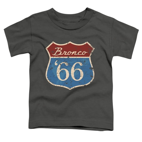 Ford Bronco Route 66 Bronco S/S Toddler T-Shirt Charcoal
