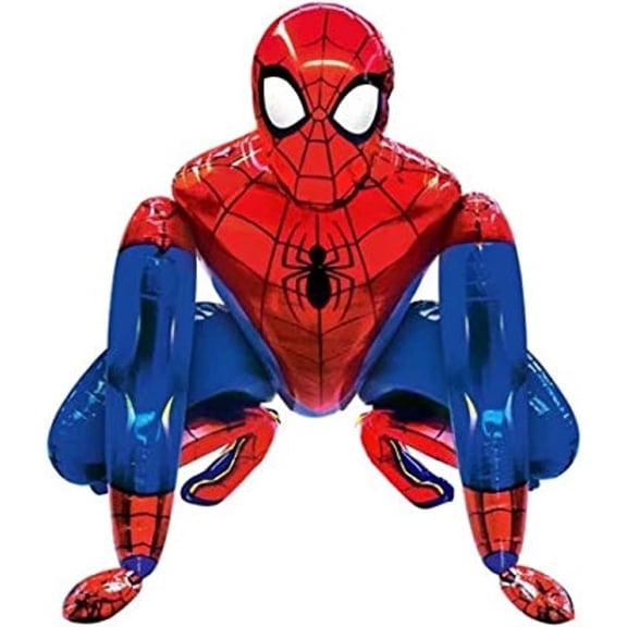 Spider-Man Airwalker Balloons Birthday Decorations 1 Count 25 In