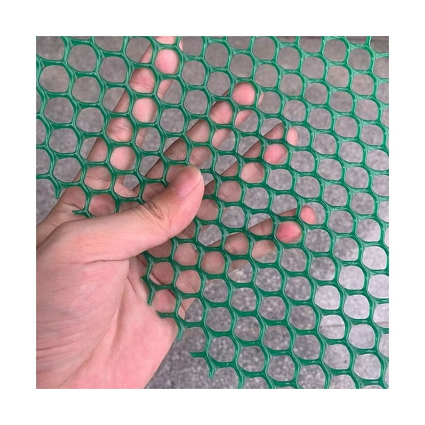 Reusable Plastic Chicken Wire Fence Mesh Lightweight Durable