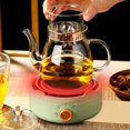 thumbnail image 2 of LEEYNEER Mini Electric Heater Stove Electric Hot Plate Single Burner Hot Plates for Cooking Portable Stove Electric Burner Milk Water Coffee Heating Furnace Multifunctional Kitchen Applia, 2 of 6