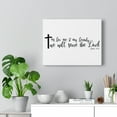 thumbnail image 5 of Scripture Walls As For Me Joshua 24:15 Bible Verse Canvas Christian Wall Art Ready to Hang Unframed, 5 of 12
