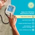 thumbnail image 6 of Homedics® 5-Day Trend-at-a-Glance Arm 700 Series Blood Pressure Monitor, One-Touch Use with Bluetooth® wireless technology, 6 of 11