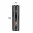 thumbnail image 4 of AIKARO - Electric Salt and Pepper Mill Automatic Spice Grinder, Battery Operated, 4 of 6