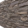 thumbnail image 6 of NewStone Canyon Ridge Faux Stone Panel, 45 3/4"W x 24 1/2"H x 1 1/4"D, Cascade River Color, 6 of 9