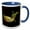 Blue/White, variant on 3drose, Deepsea Squid, 11oz Mug
