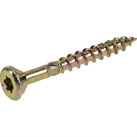 

Hillman 5021980 Power Pro No.8 x 1.5 in. Star Wood Screws 1