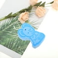 thumbnail image 6 of Unique Bargains 1 Pc Cartoon Bath Brush Body Scrubber for Bathroom 4.53"x2.76"x1.1" Sky Blue, 6 of 7